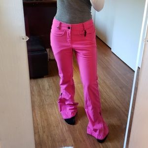 686 snowboarding pants women S pink